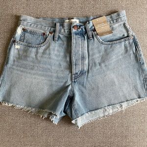 Madewell relaxed fit denim shorts